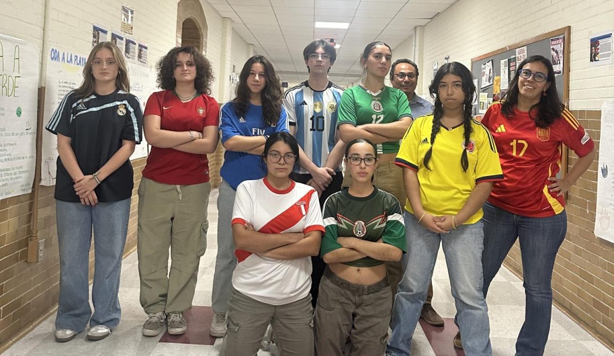 Latinx spirit week, which included themes like jersey day, white out and face paint, put a spotlight on student's heritage and the hispanic community at the high school