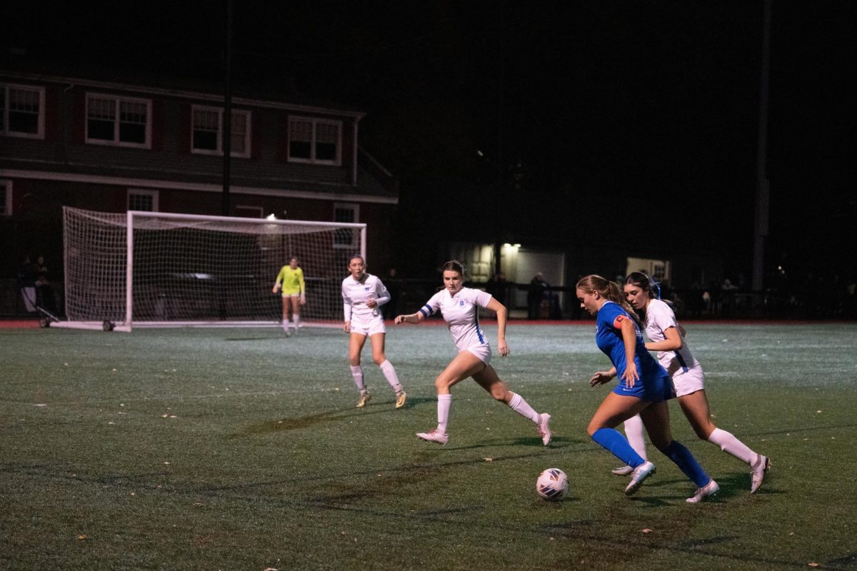 Girls varsity soccer beat Braintree High School 3-2 at Parson's Field in order to advance to the elite eight and continue their playoff journey.
