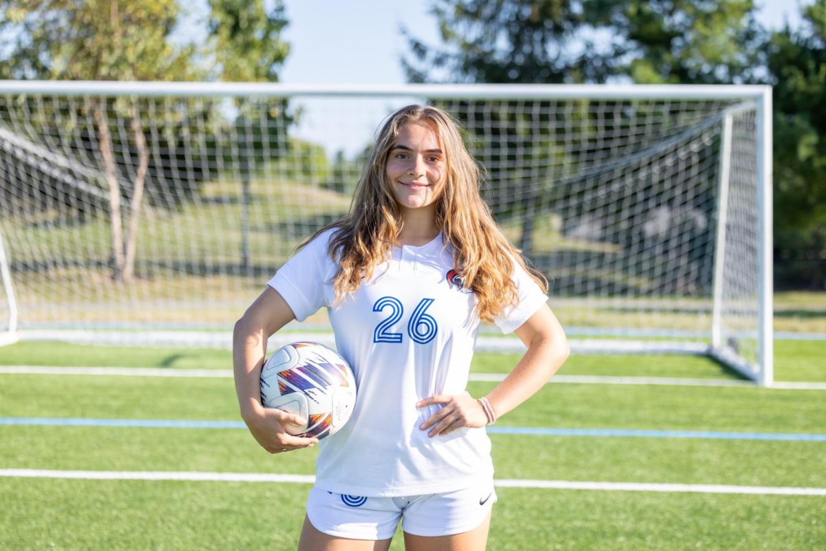 Freese has played on the girls varsity soccer team since her freshman year and became a captain in both her junior and senior years. She has committed to play Division III soccer at New York University (NYU).