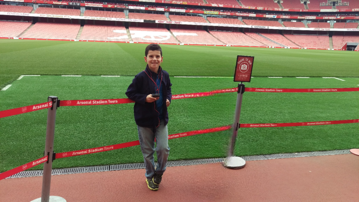 A young David Katsman stands next to the field at Emirates Stadium. Time and time again, the misguided judgements of Premier League referees have impacted the outcomes of games, and consequently, entire seasons. 