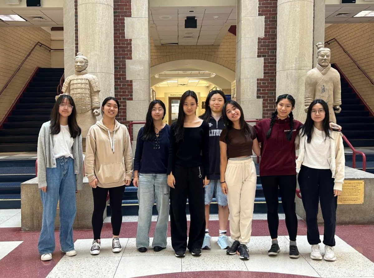 SciScapience, founded by sophomores Heather Kim, Jieling Pua and Lisa Maruyama, creates monthly magazine issues about various science topics.  