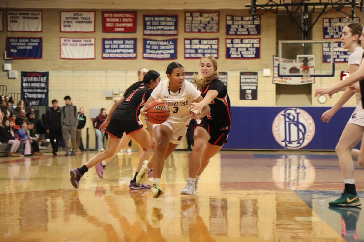 The girls varsity basketball team lost 61-37 to the Newton North Tigers on Friday, Jan. 3 in the Schultz Gymnasium, despite a promising start.
