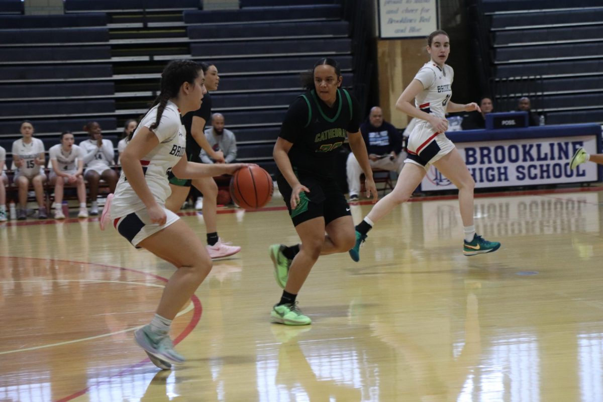 The girls varsity basketball team lost to the Cathedral Panthers 67-47 on  Sunday, Jan. 5, in the Schluntz Gymnasium, despite a hard fought game.

