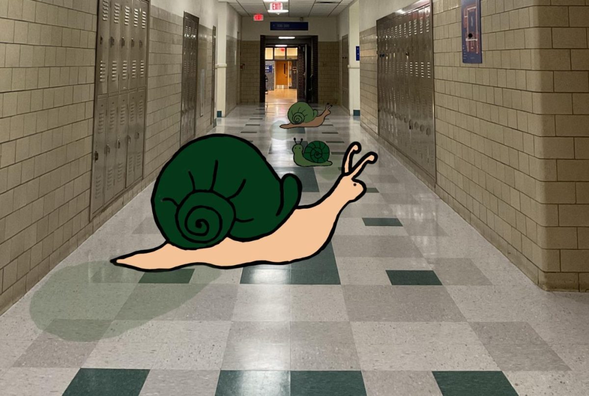 Slow walkers in the hallway have gotten out of control. Opinions editors Lily Kleinbaum and Jackson Musto demand swift accountability and harsh reprecussions for the sluggish students.