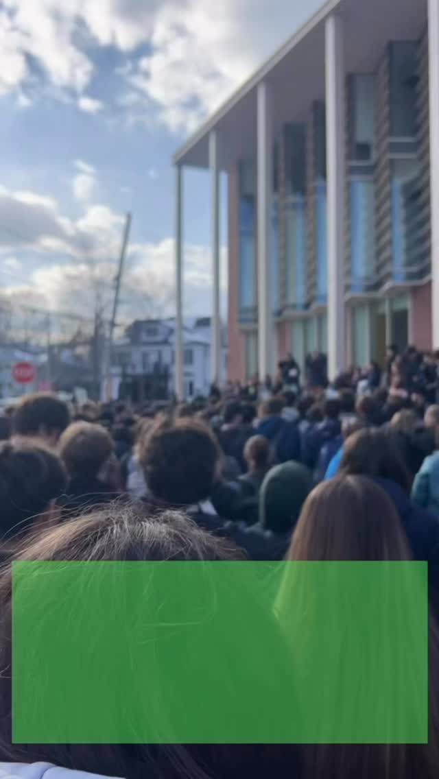 On Wednesday February 4th, at 2:00 pm, hundreds of students from the high school walked out of classes in protest of ICE’s recent actions.

🎥 Sophia Neer, Staff Writer