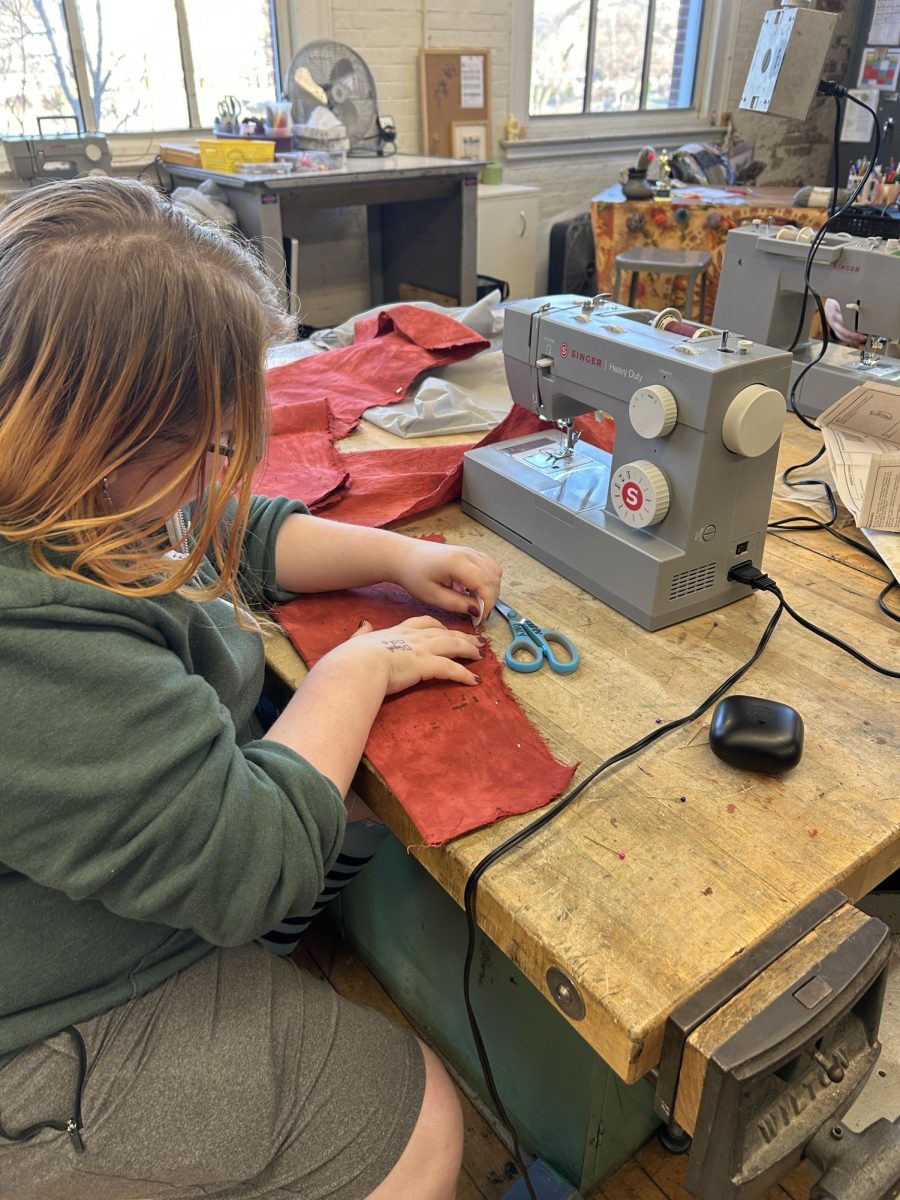 The new Wearable Arts and Apparel Design elective combines environmental sustainability with fashion and creativity.