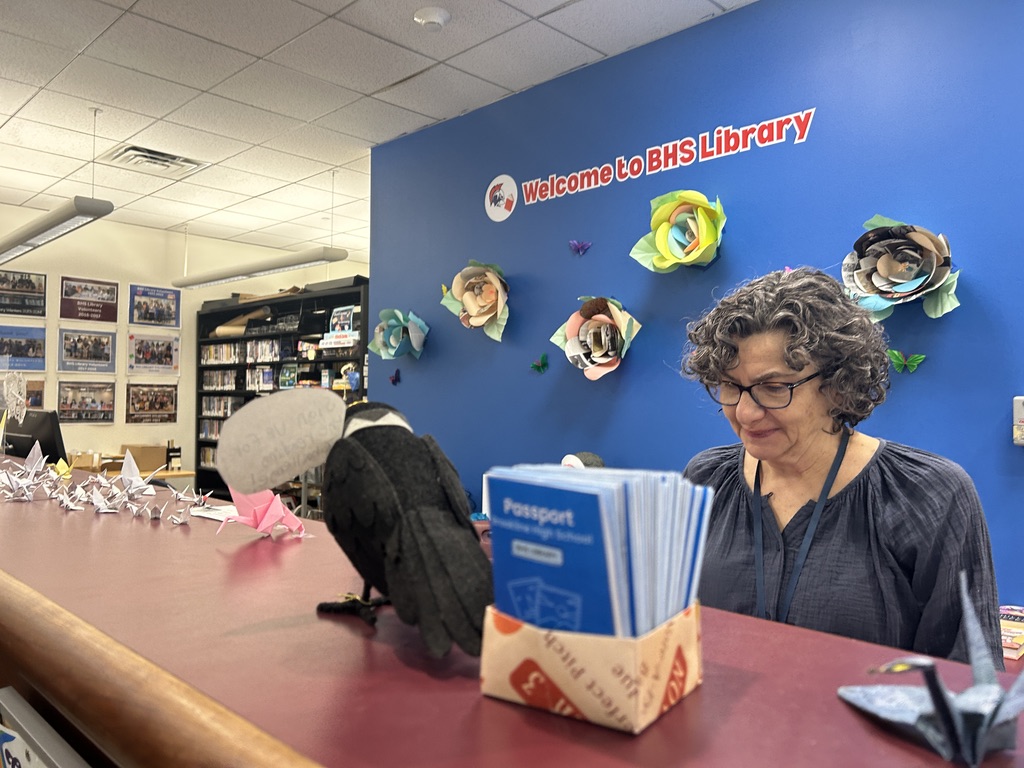 Mains said she has always considered libraries to be safe and welcoming places. As a high school librarian, she has done more than just manage books; she has helped students with college essays, advised various clubs and chaperoned field trips.   