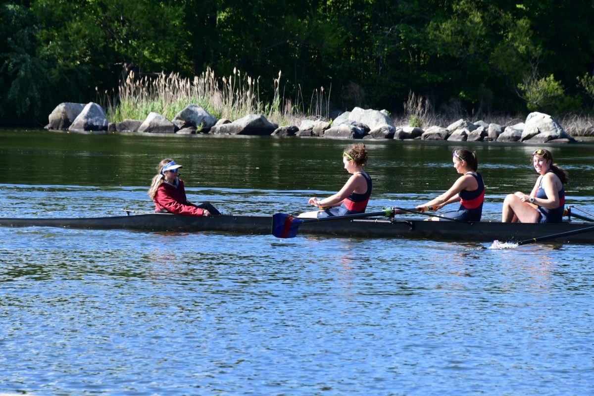 Junior Harper Smith recently commited to row at the Divsion I level at Bucknell university. Smith has emerged as a strong leader among the girls varsity crew team.